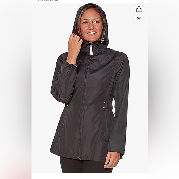 Jones New York Women's Rain Jacket - Picture 2 of 5